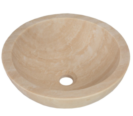 14" Round Stone Sink