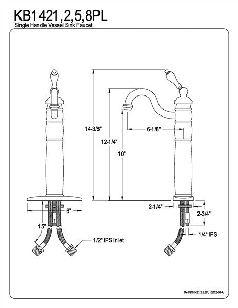 Heritage Vessel Sink Faucet