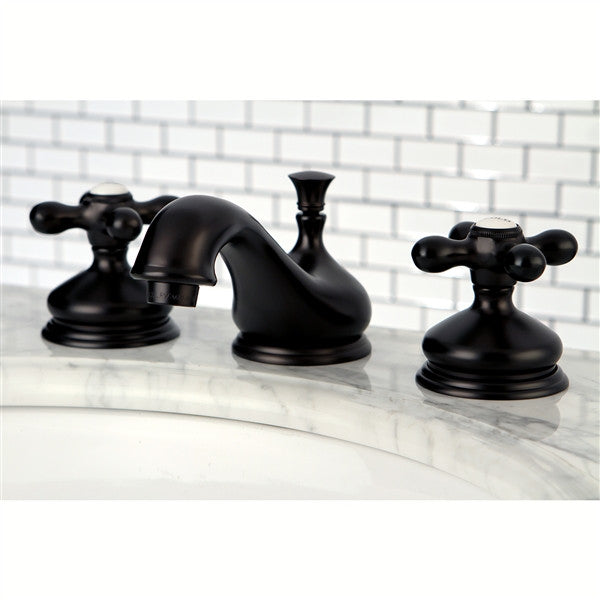 Classic Widespread Lavatory Faucet with Metal Cross Handles