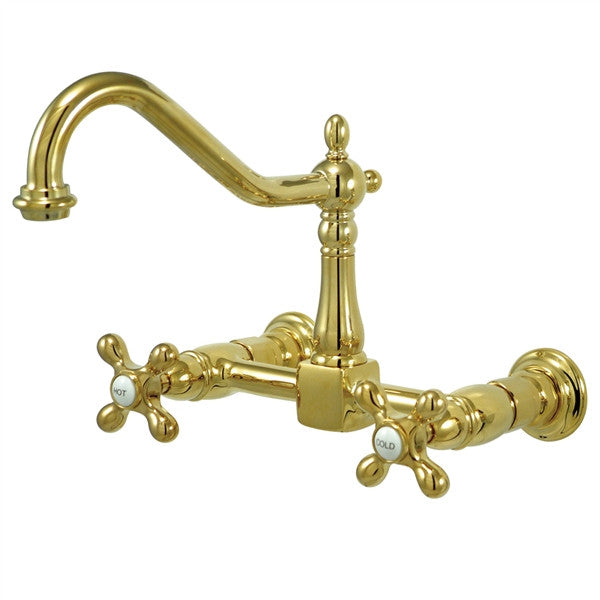 Heritage Wall Mount Kitchen Faucet