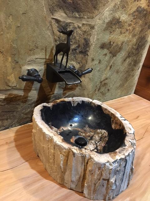 Petrified Wood Sink