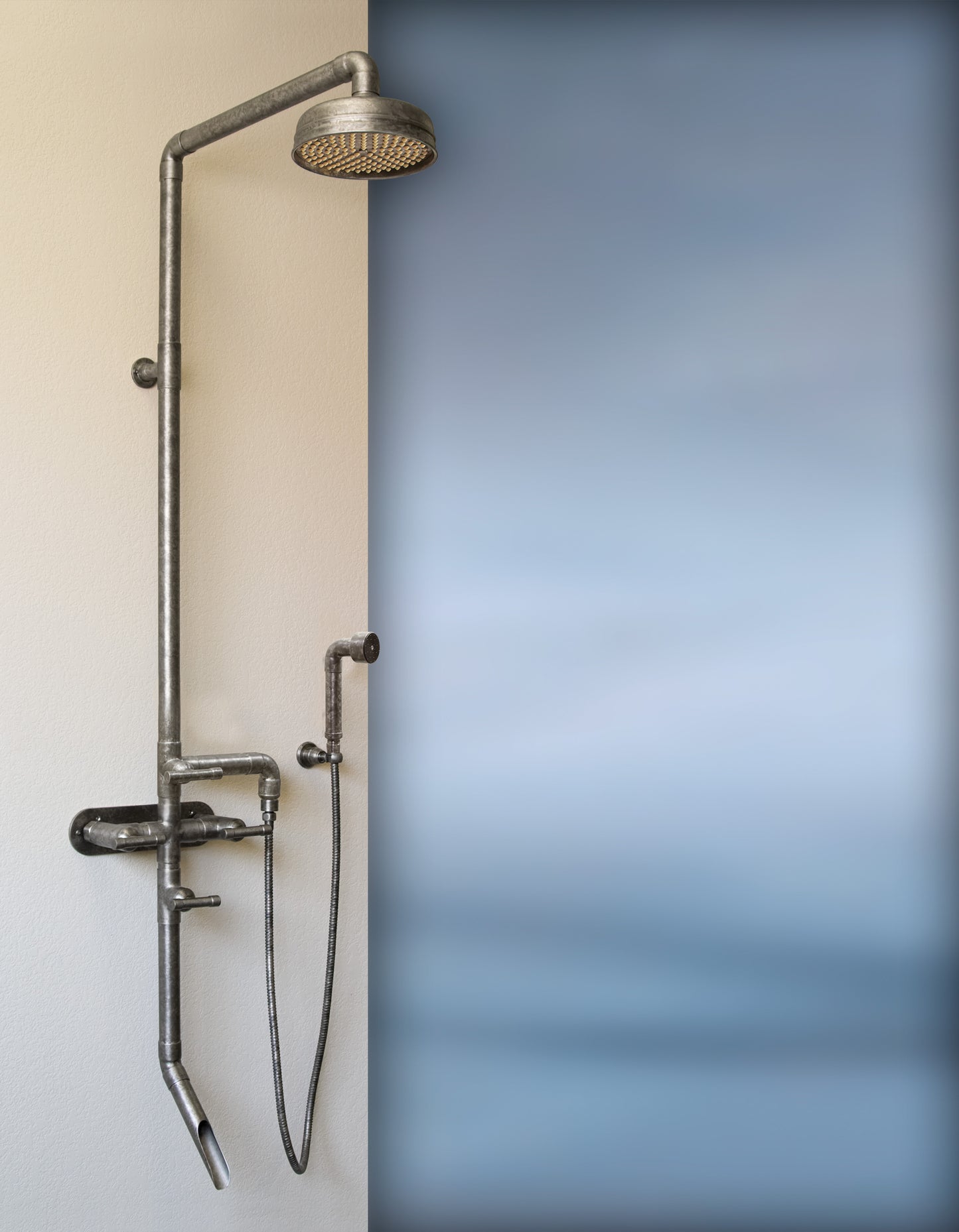 Wall Mount Exposed Shower System