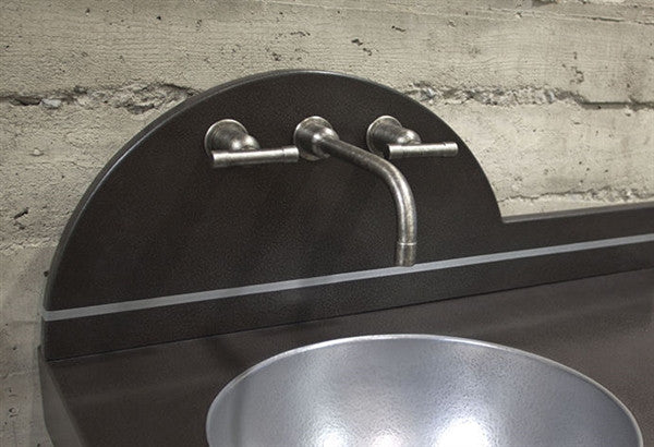 Wall Mount Gooseneck Lavatory/Tub filler Faucet