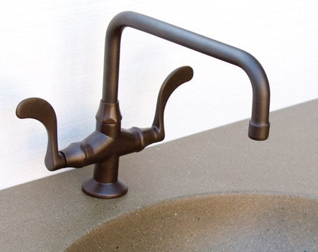 Wingnut Deck Mount Faucet