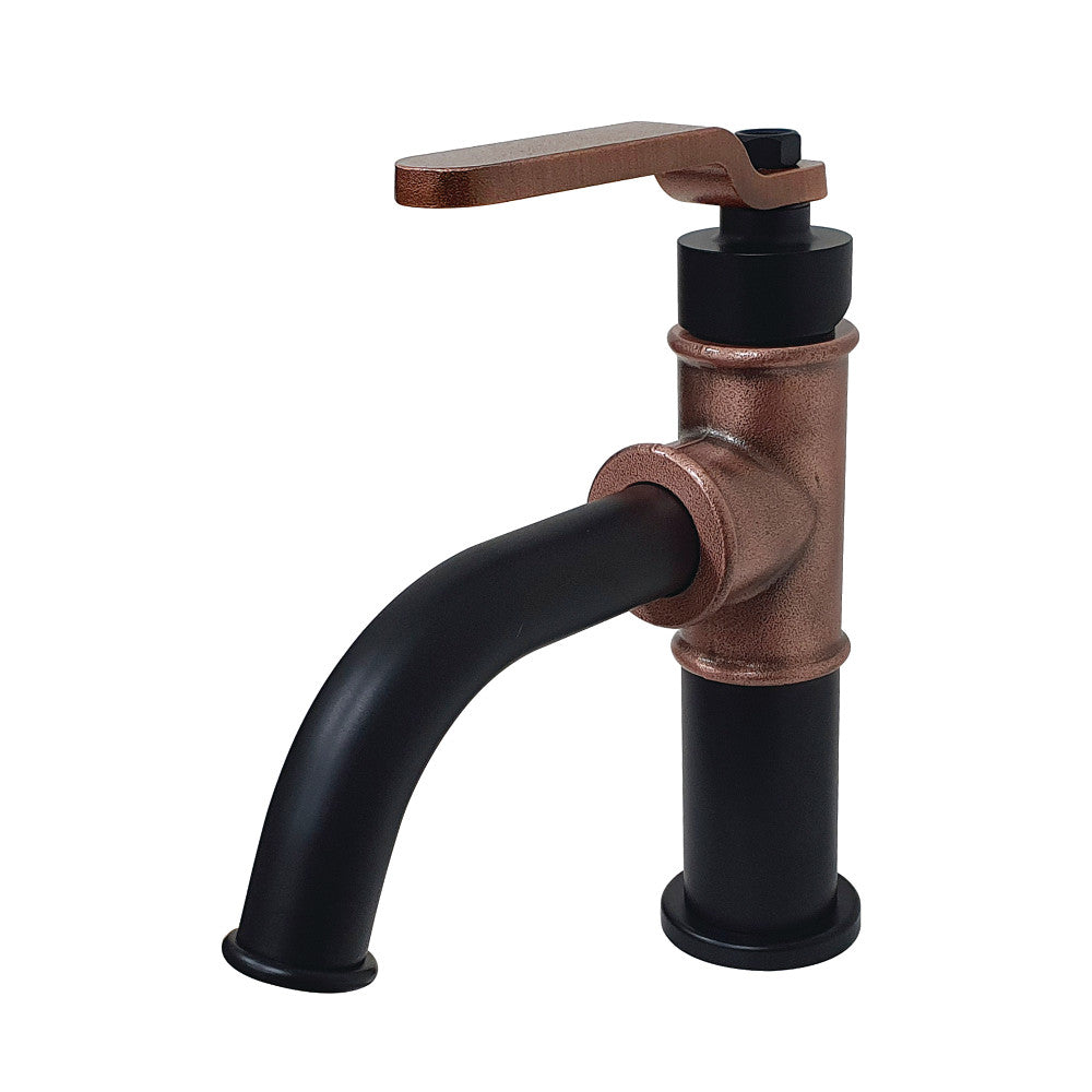 Whitaker Single-Handle 1-Hole Deck Mount Bathroom Faucet with Push Pop-Up