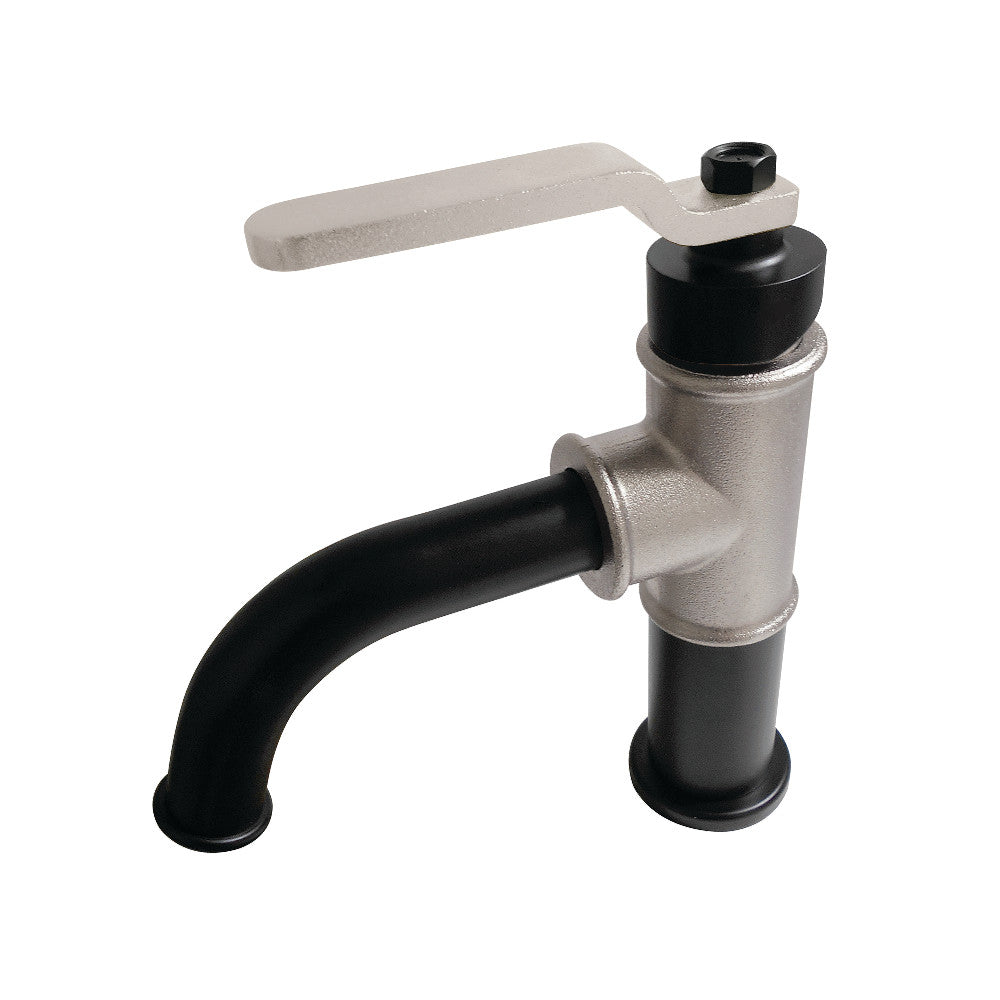 Whitaker Single-Handle 1-Hole Deck Mount Bathroom Faucet with Push Pop-Up