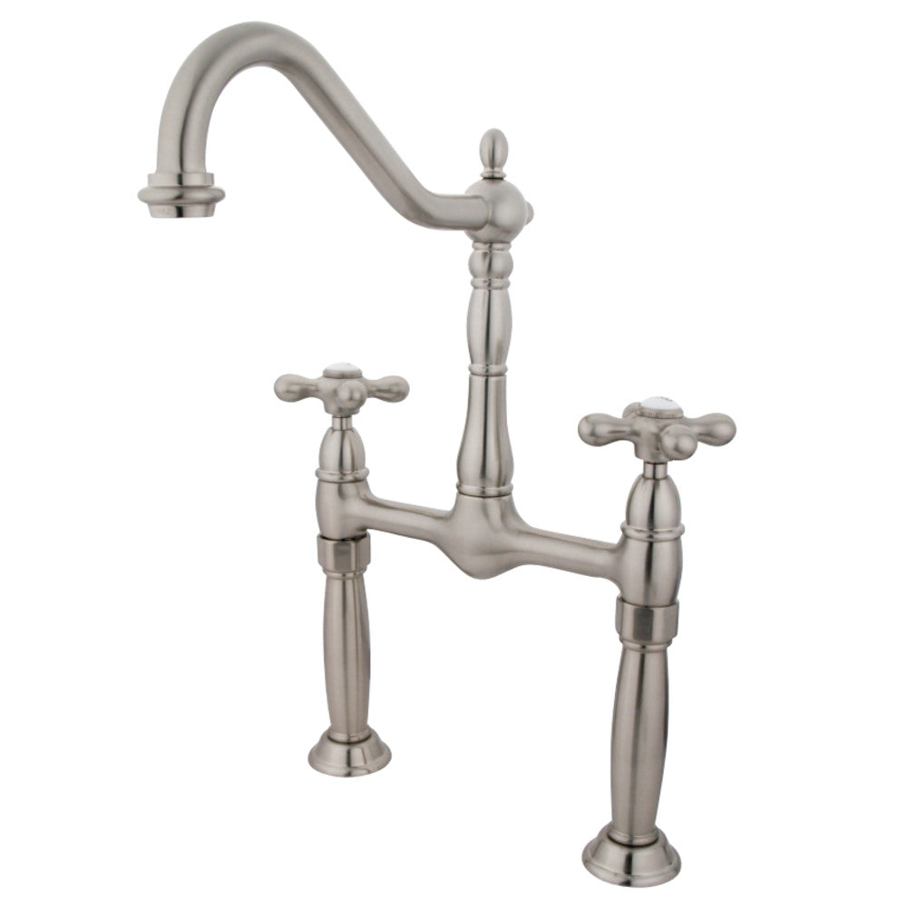 Victorian Two-Handle 2-Hole Deck Mounted Vessel Faucet