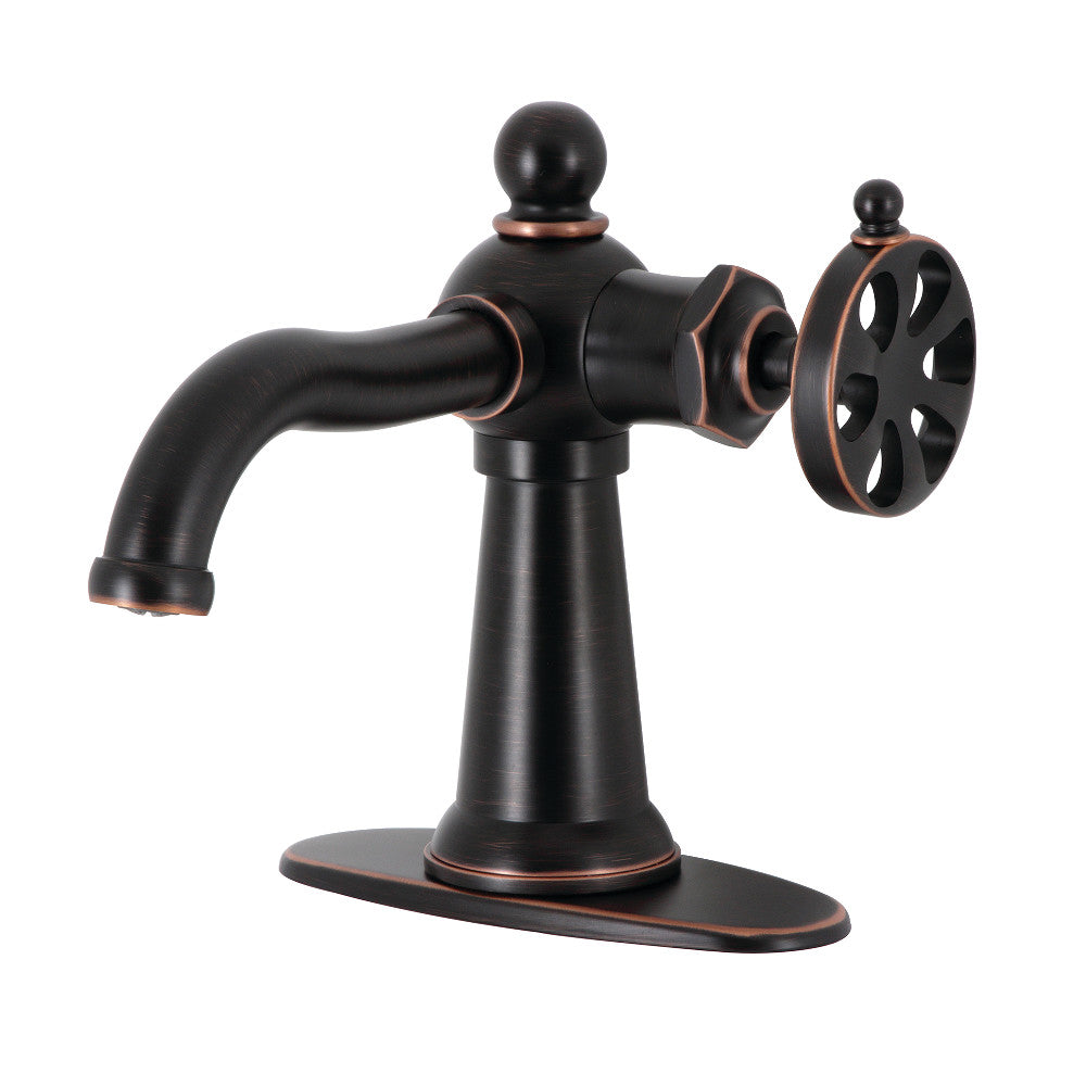 Belknap Single-Handle Bathroom Faucet with Push Pop-Up