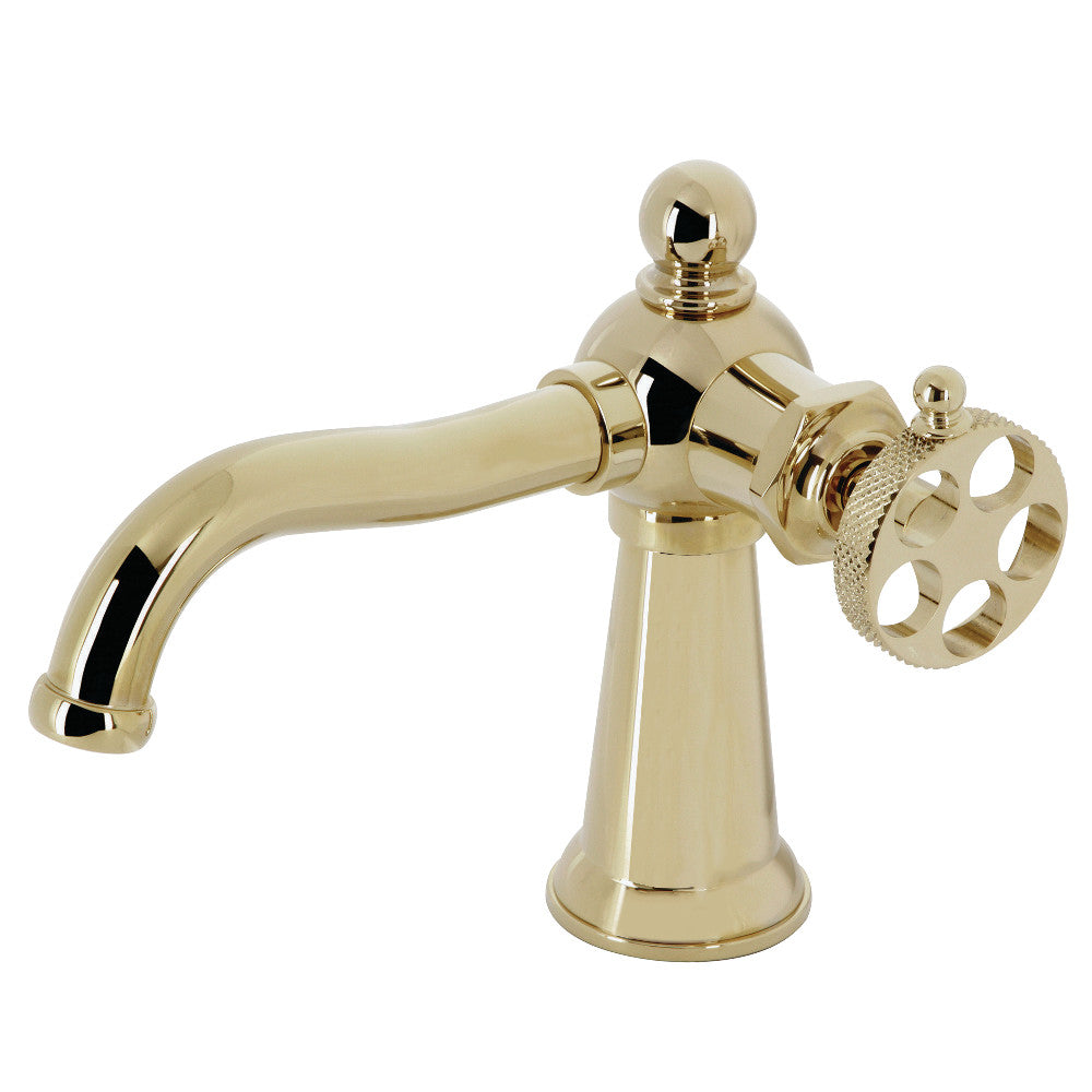 Webb Single-Handle Bathroom Faucet with Push Pop-Up