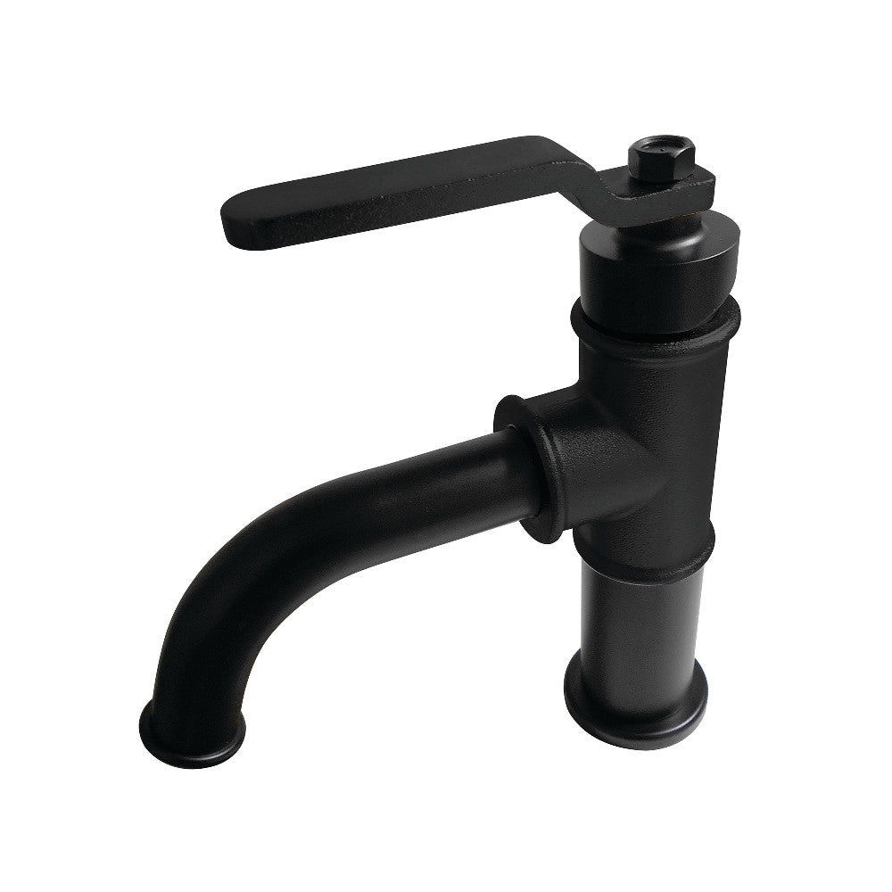 Whitaker Single-Handle 1-Hole Deck Mount Bathroom Faucet with Push Pop-Up