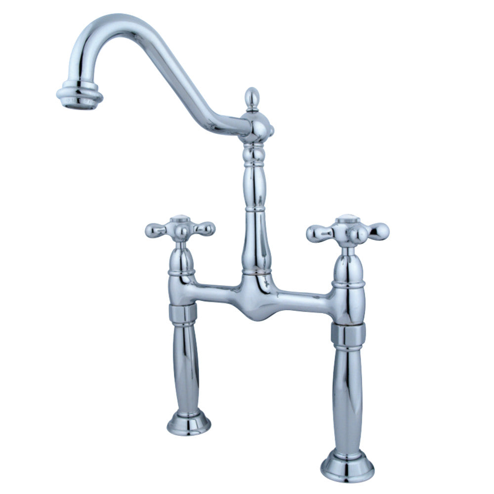 Victorian Two-Handle 2-Hole Deck Mounted Vessel Faucet