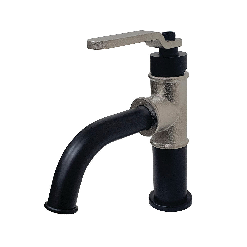Whitaker Single-Handle 1-Hole Deck Mount Bathroom Faucet with Push Pop-Up