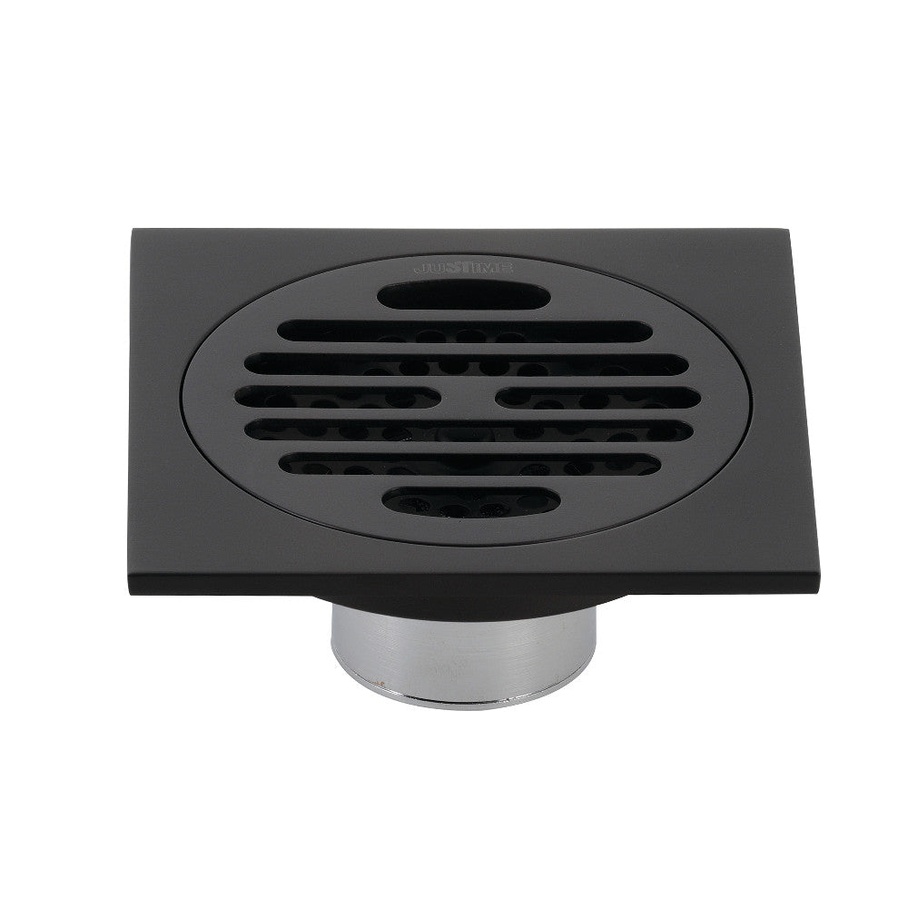 Watercourse Symmetric 4" Square Grid Shower Drain