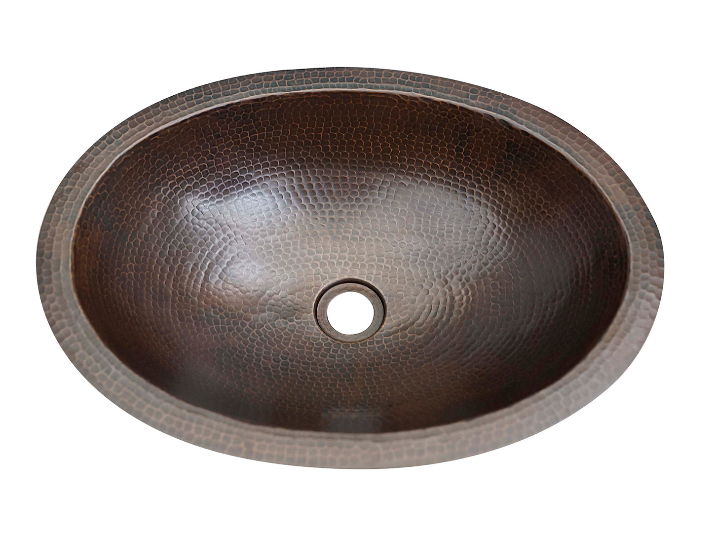 Oval Copper Bath Sink