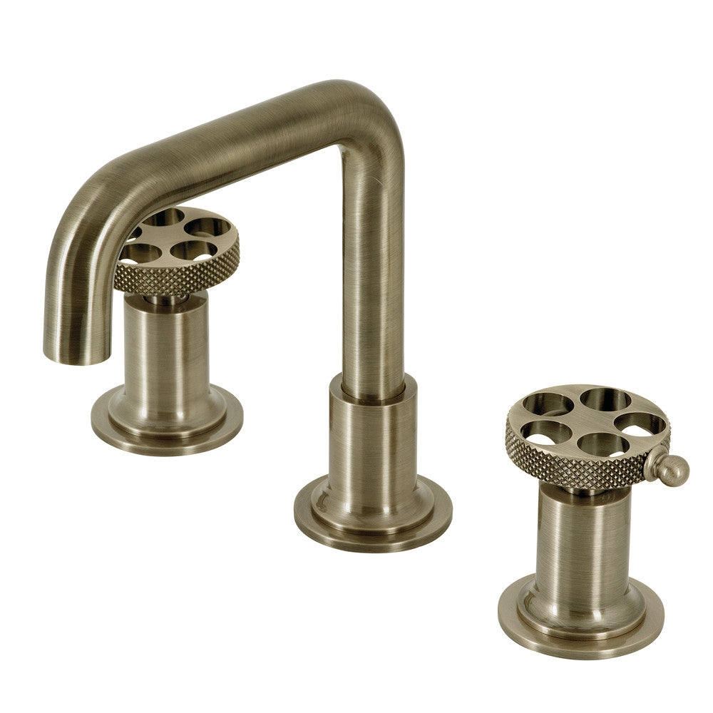 Webb Widespread Bathroom Faucet with Push Pop-Up