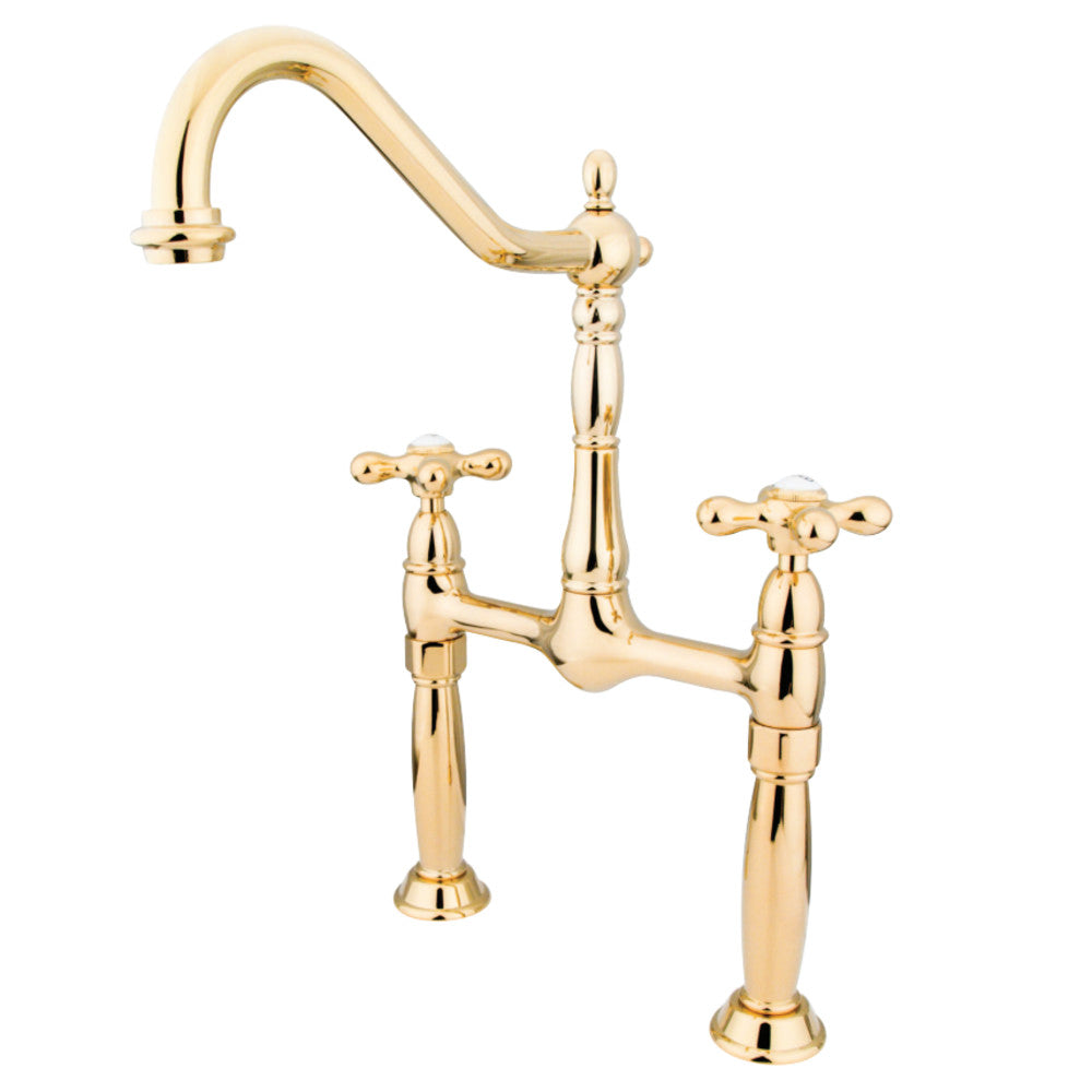 Victorian Two-Handle 2-Hole Deck Mounted Vessel Faucet