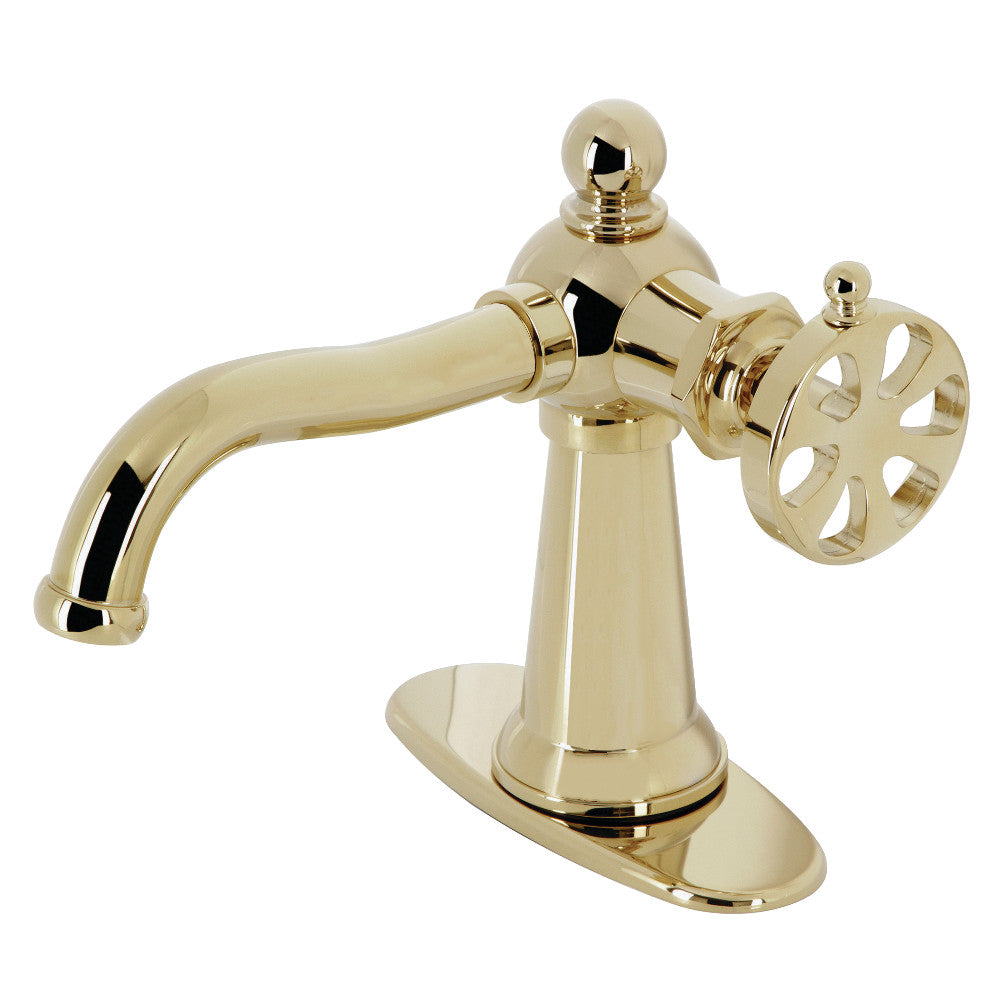 Belknap Single-Handle Bathroom Faucet with Push Pop-Up