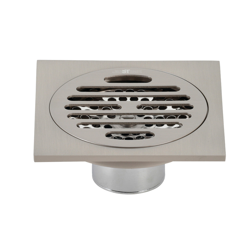 Watercourse Symmetric 4" Square Grid Shower Drain