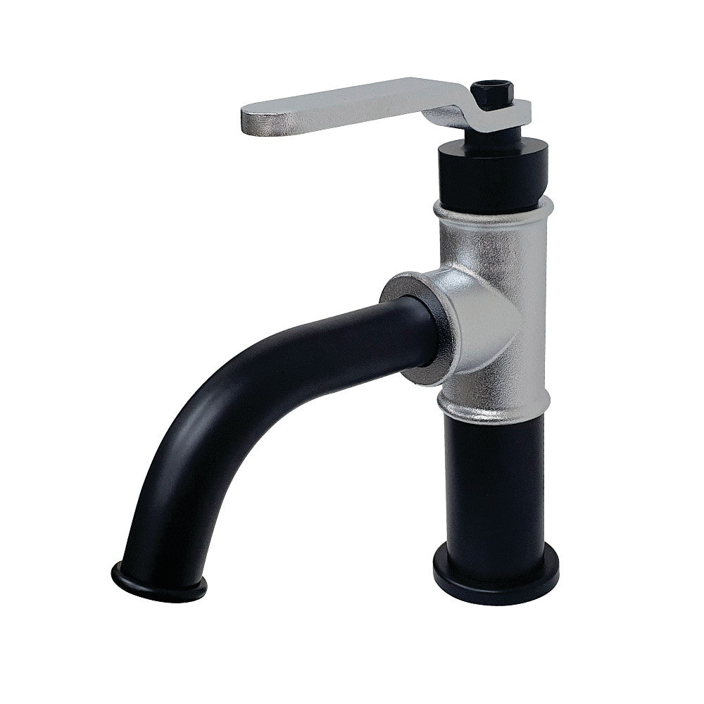 Whitaker Single-Handle 1-Hole Deck Mount Bathroom Faucet with Push Pop-Up
