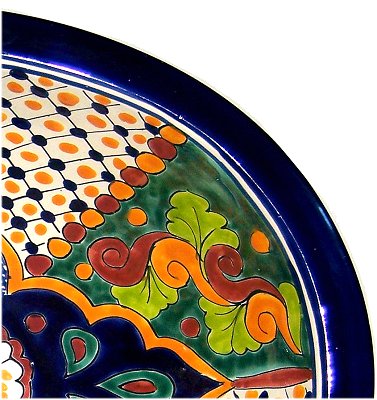 17" Oval Janitzio Drop In Talavera Sink