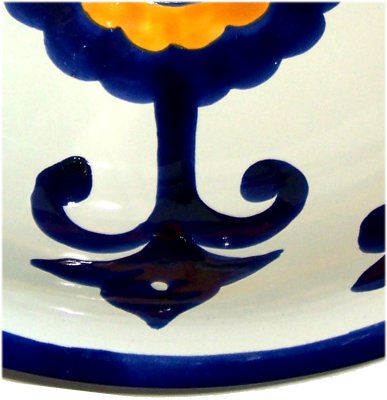 17" Oval Valencia Talavera Ceramic Sink