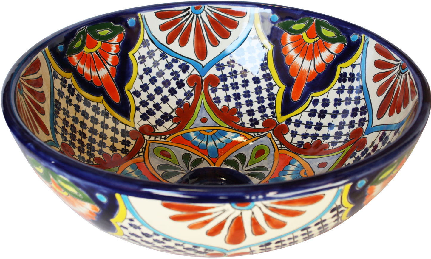 14" Azalea Talavera Vessel Sink