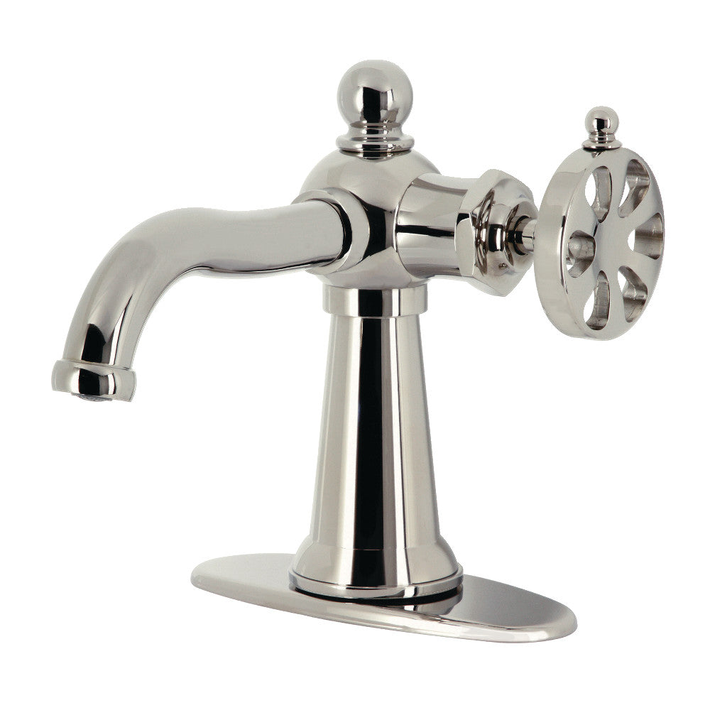 Belknap Single-Handle Bathroom Faucet with Push Pop-Up