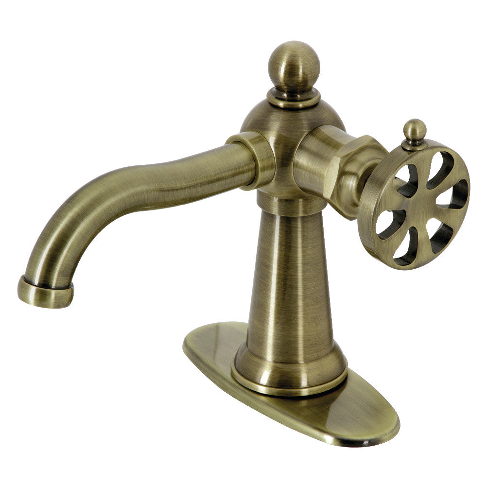 Belknap Single-Handle Bathroom Faucet with Push Pop-Up