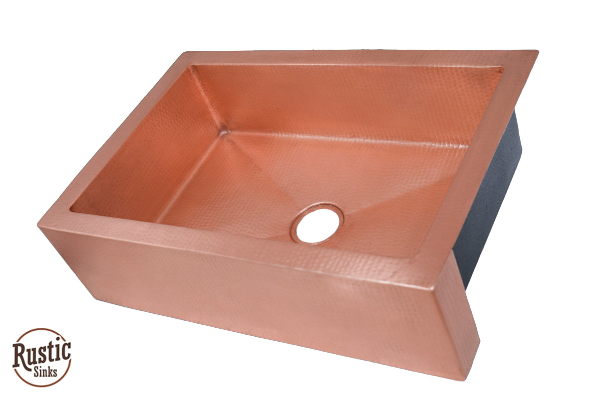 X Design Farmhouse Copper Kitchen Sink