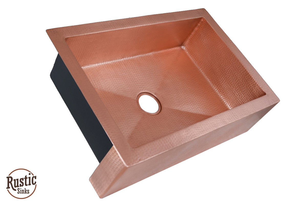 X Design Farmhouse Copper Kitchen Sink