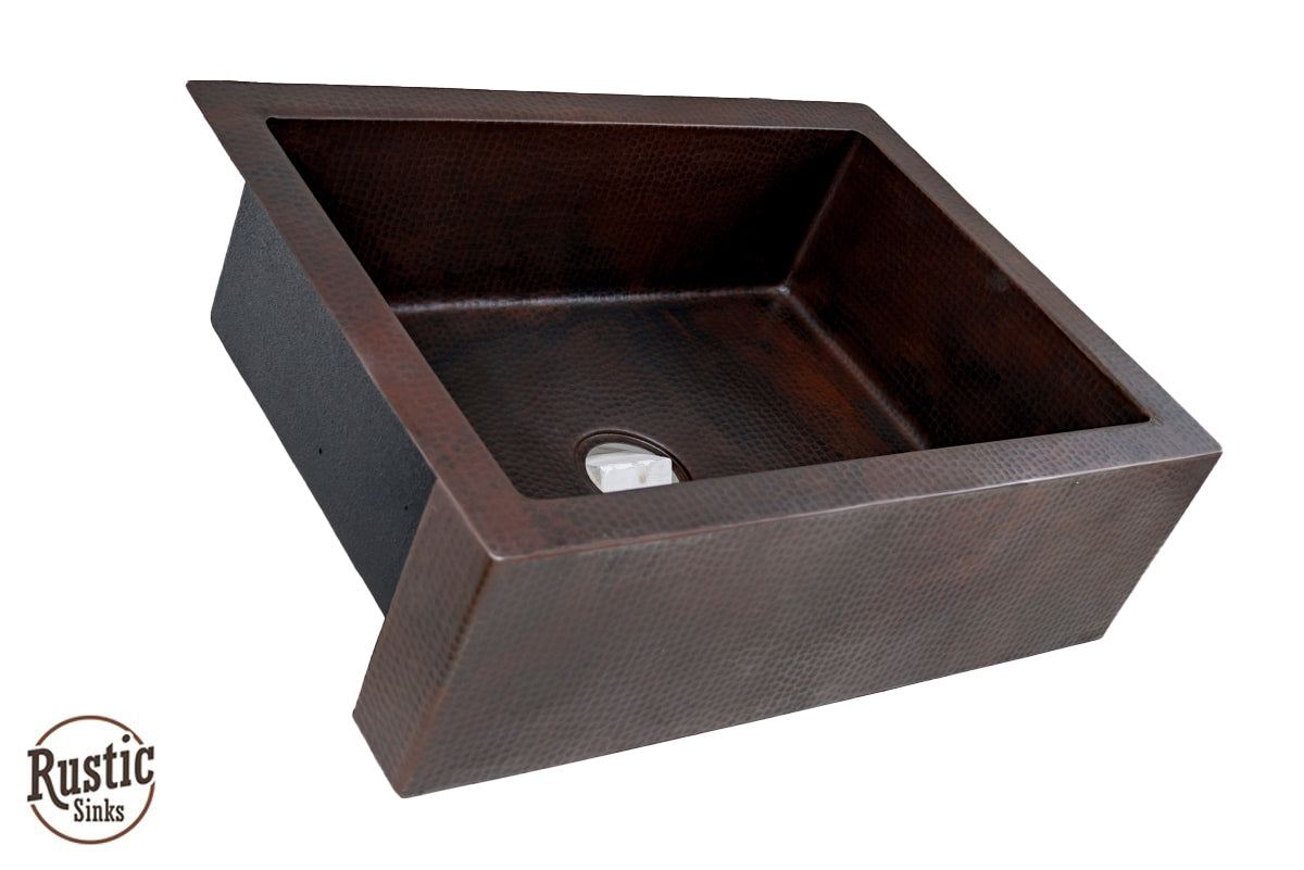 Classic Copper Single Bowl Farmhouse Sink