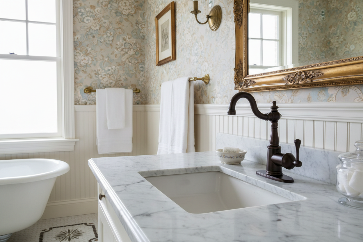 Single-Handle 4-Inch Centerset Lavatory Faucet