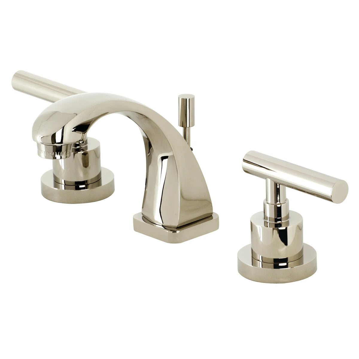Manhattan Two-Handle 3-Hole Deck Mount Widespread Bathroom Faucet