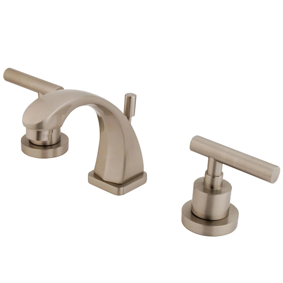 Manhattan Two-Handle 3-Hole Deck Mount Widespread Bathroom Faucet
