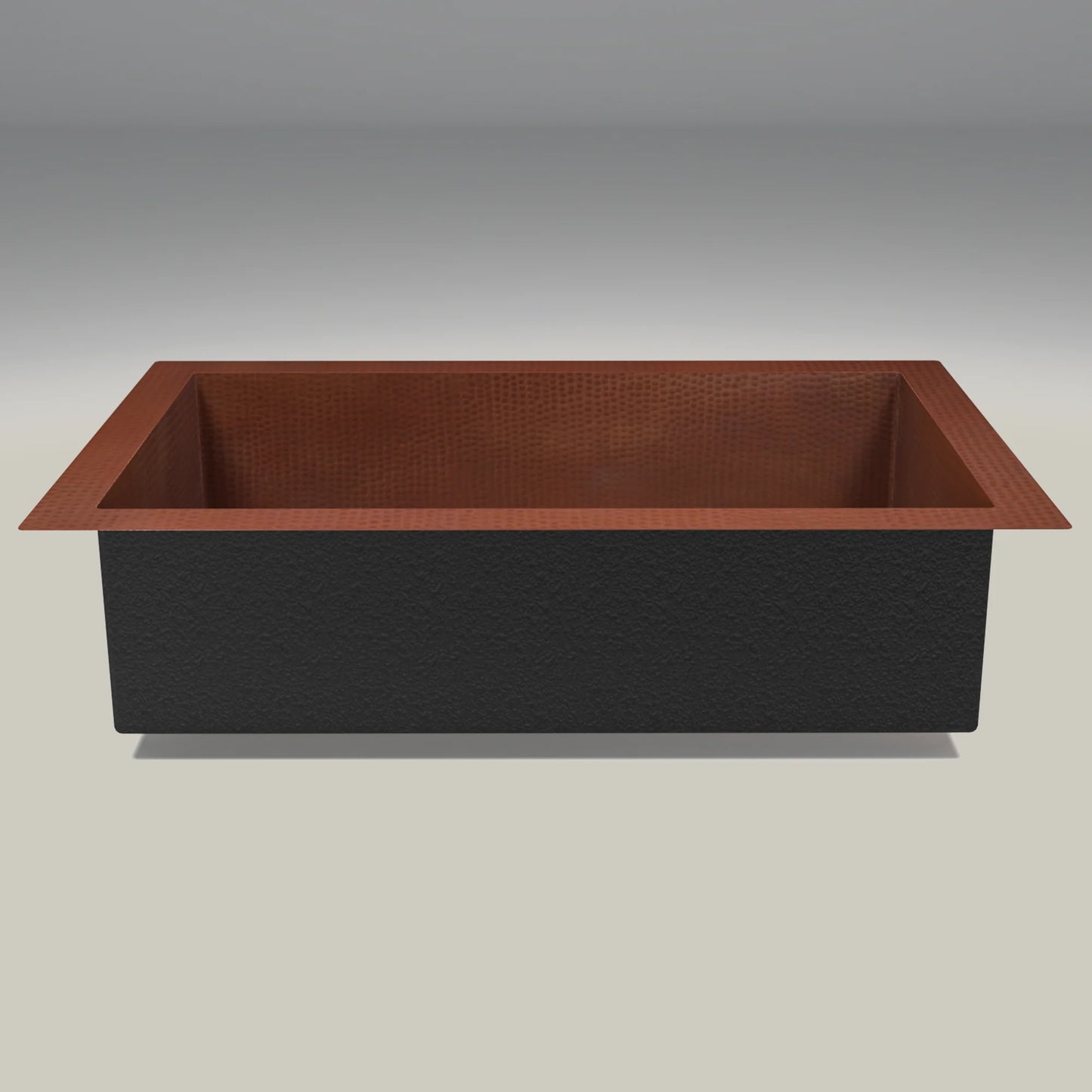 Copper Kitchen Single Basin Sink