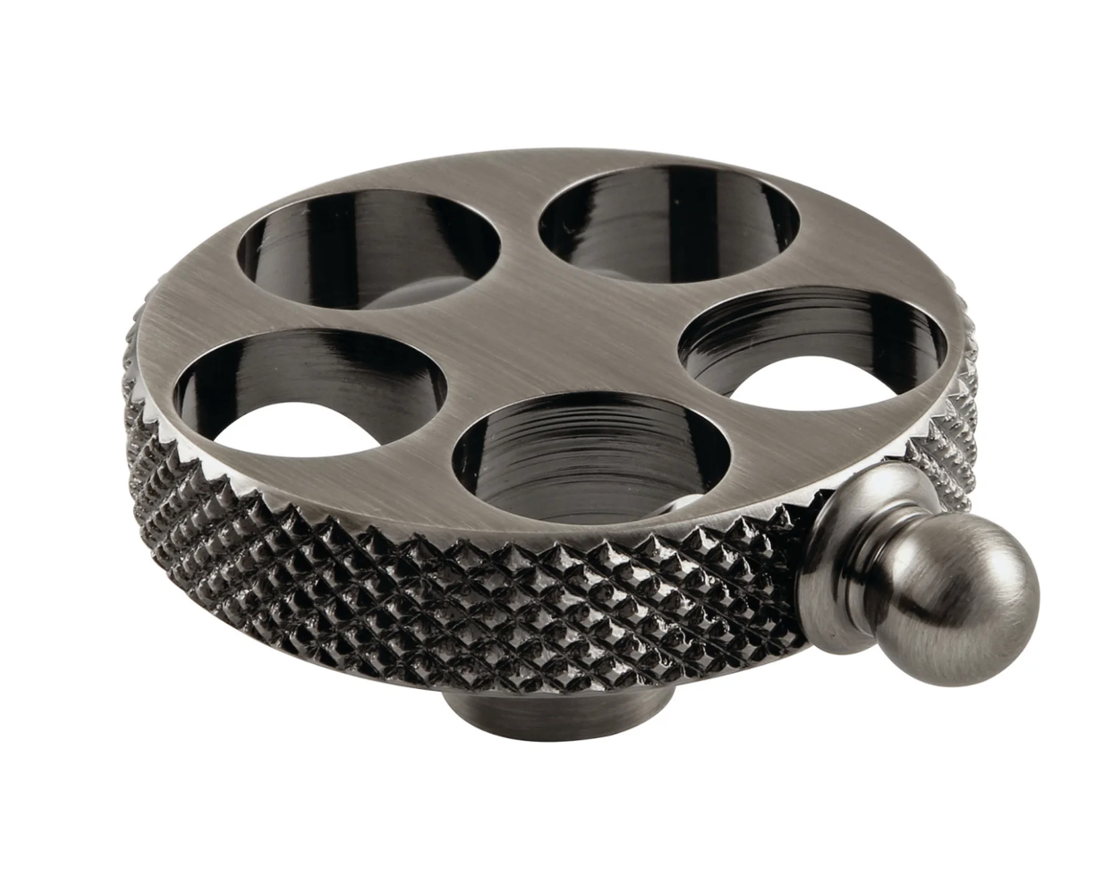 Brass Knurled Wheel Handle