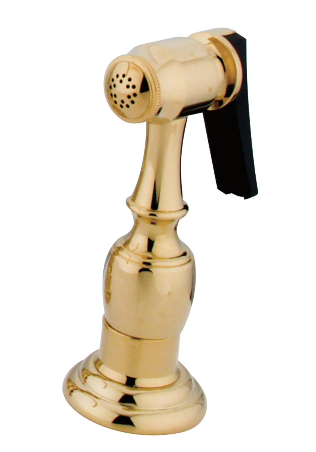 Made to Match Brass Kitchen Faucet Side Sprayer - Victorian Bridge Style