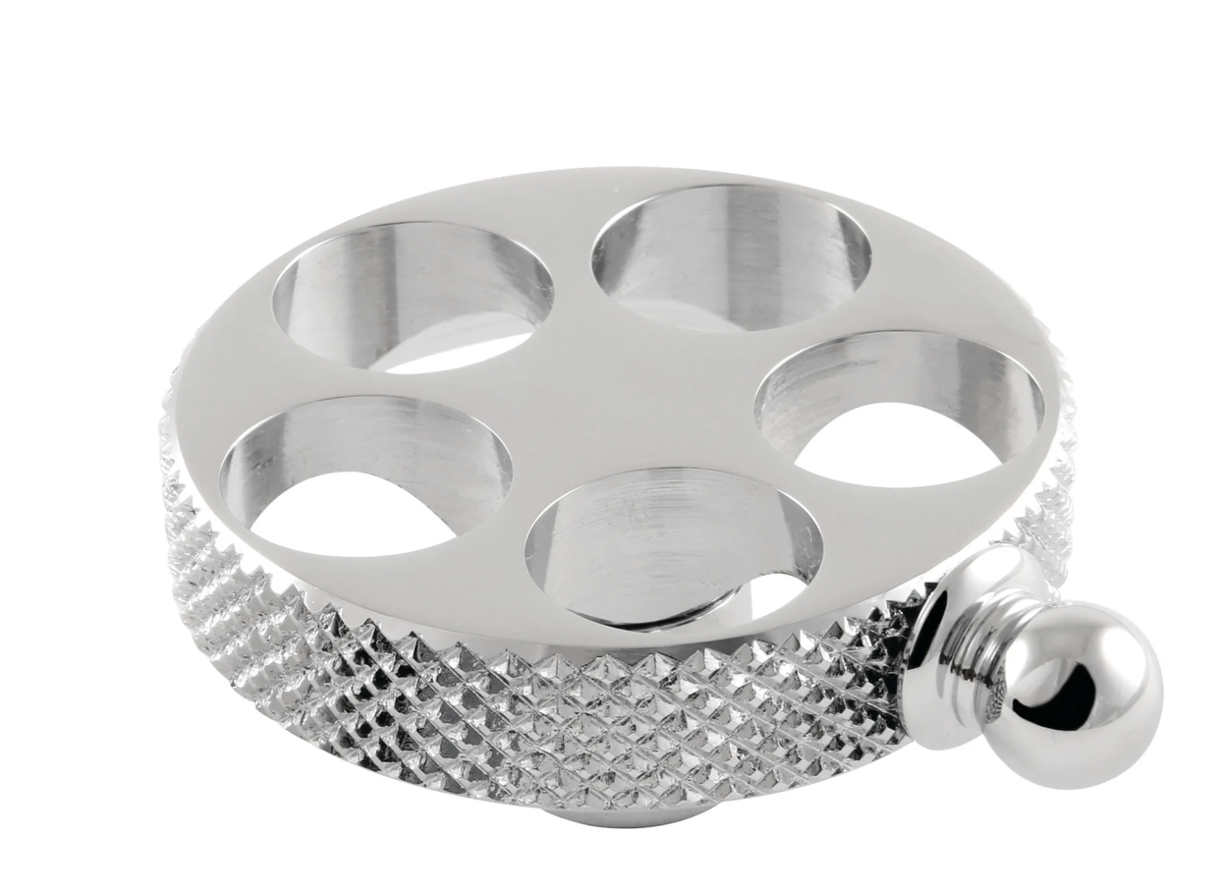 Brass Knurled Wheel Handle