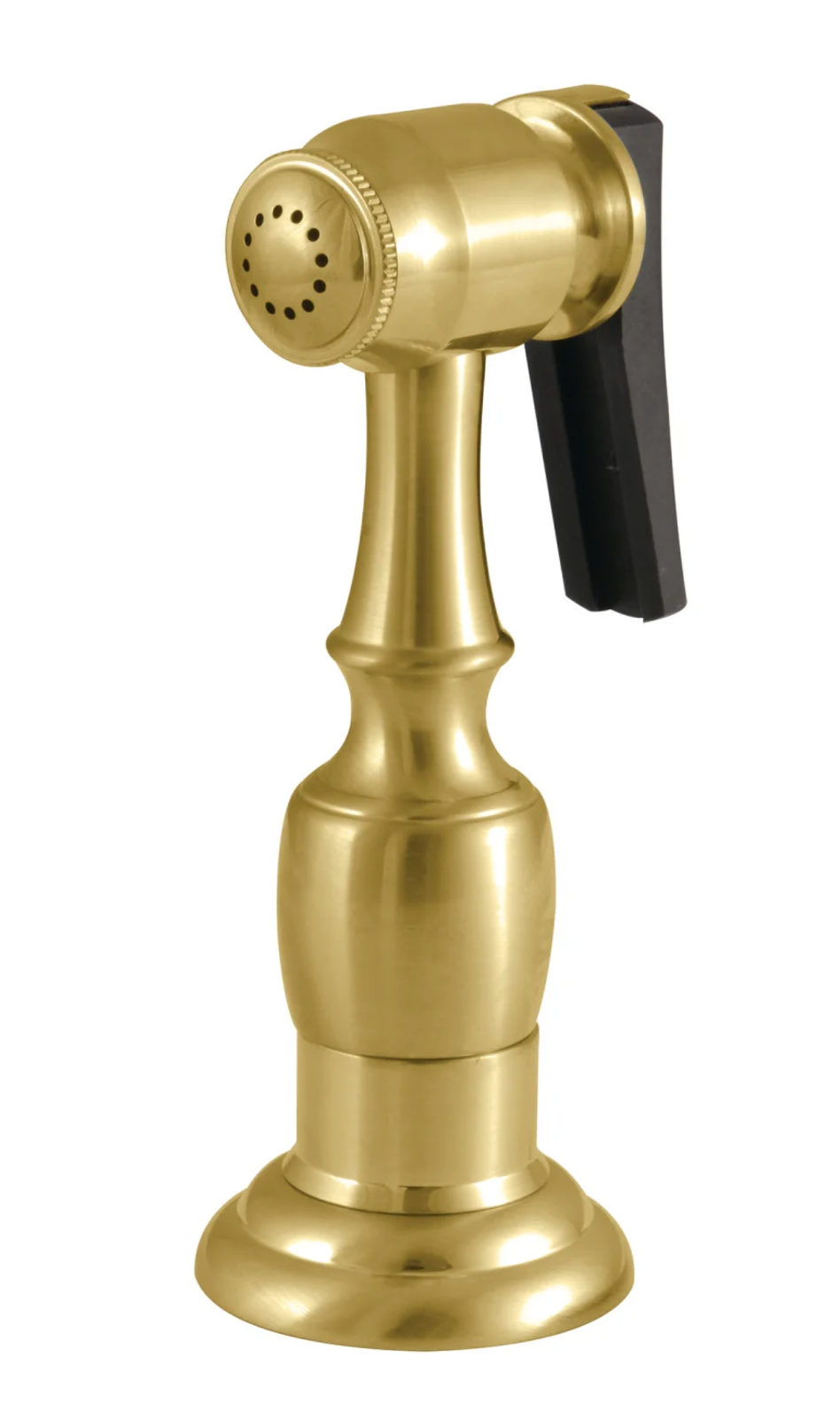Made to Match Brass Kitchen Faucet Side Sprayer - Victorian Bridge Style
