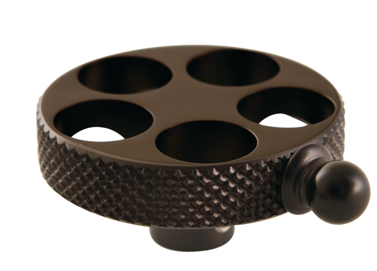 Brass Knurled Wheel Handle