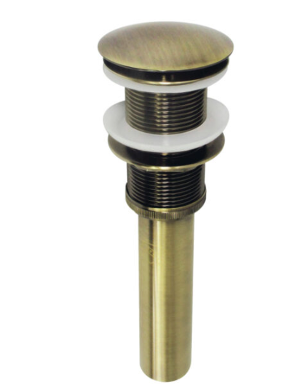 Brass Push Pop-up Drain