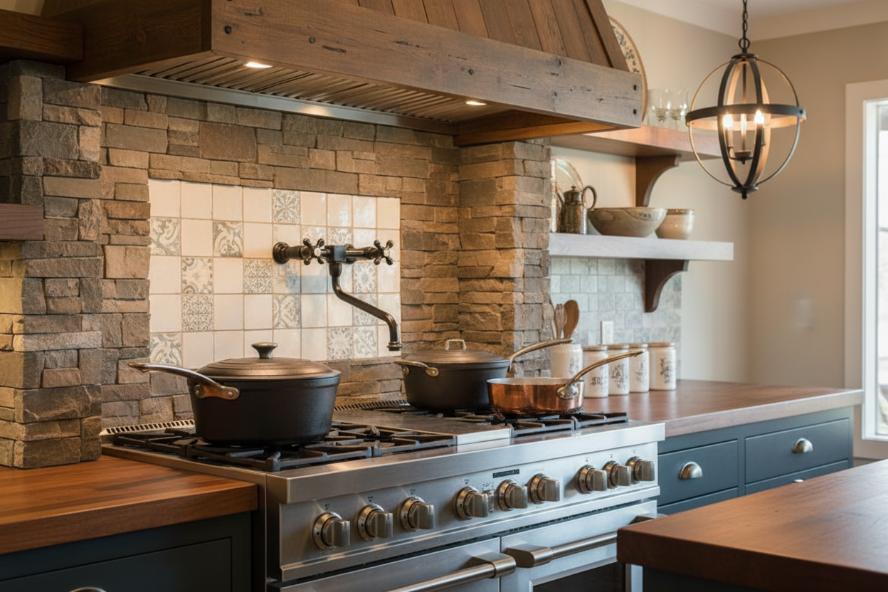 Wall Mount 8 Inch Center Spread Pot Filler Faucet