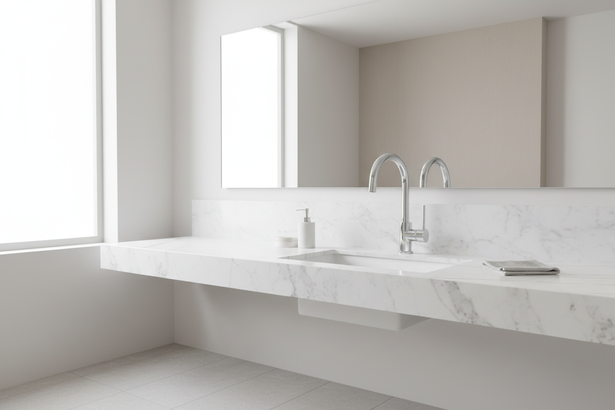 Sleek Design Single-Handle 1-Hole Deck Mount Vessel Faucet