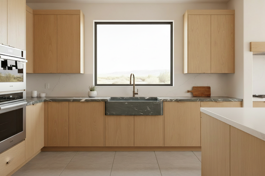 Charcoal Soapstone Sink Matching Countertop