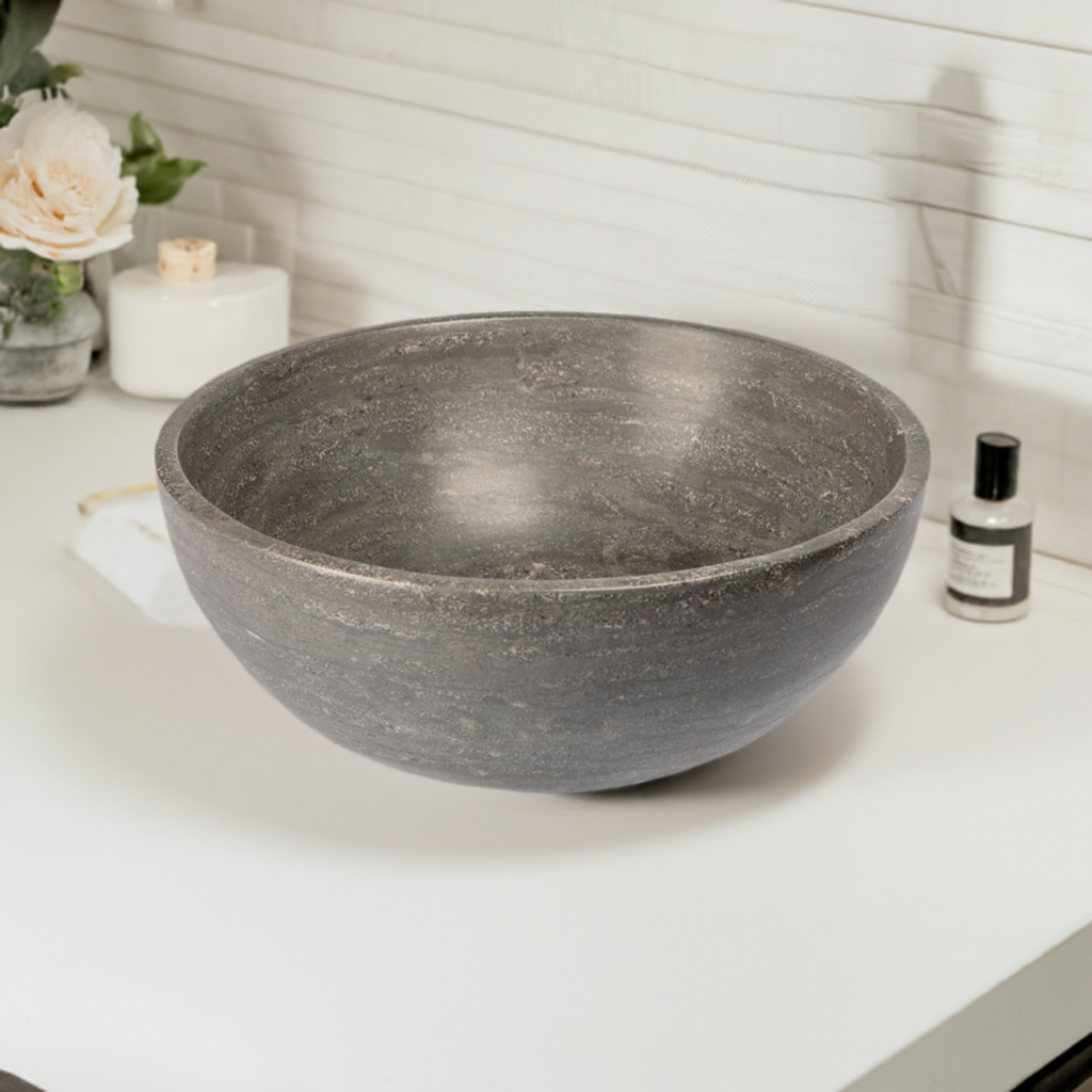 Rustic Stone Sinks 14 Inch Vessel Sinks Rustic Sinks