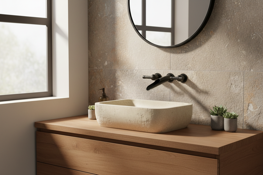 Modern Ranch Lifestyle - Waterfall Spout over Sink