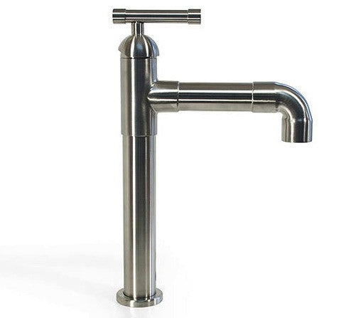 Tall Lavatory Faucet with Elbow Spout