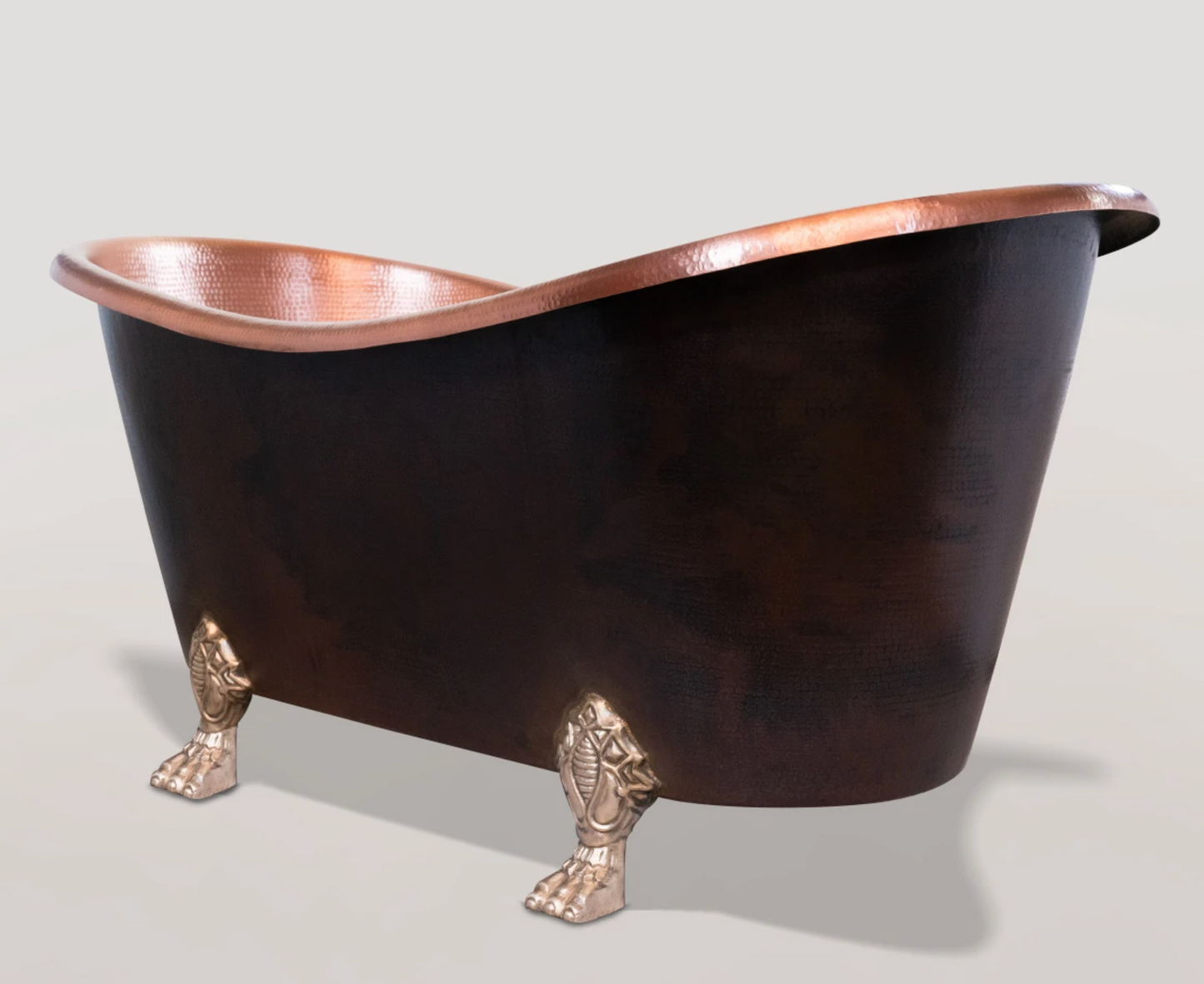 Slipper Copper Clawfoot Bathtub