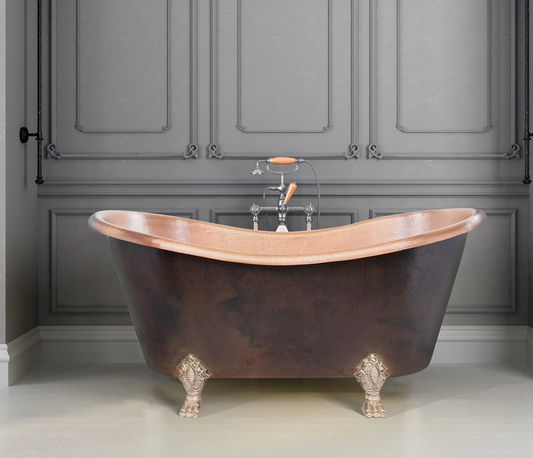 Slipper Copper Clawfoot Bathtub