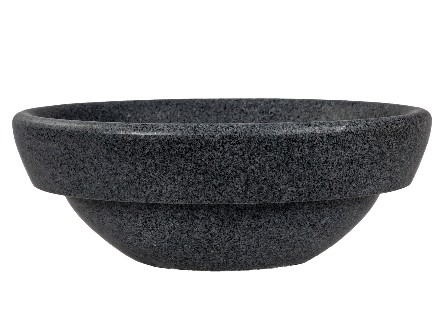 Echo Bowl Shaped Vessel Sink - Honed Padang Dark Granite